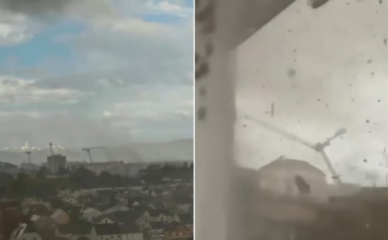 Tornado de ‘intensidade rara’ atinge norte de Paris deixando um morto e 9 feridos