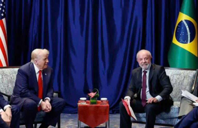 Trump parabeniza Lula e diz que negociações com Brasil prosseguem