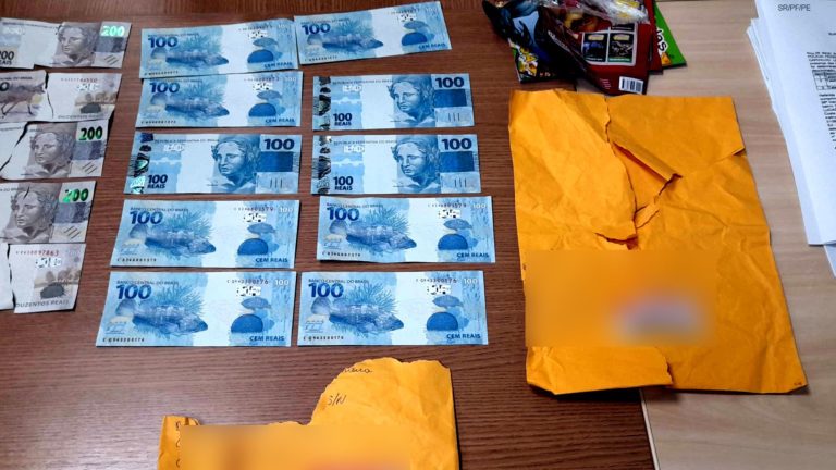 Vigilante é preso com R$ 2 mil em notas falsas na cidade de Timbaúba