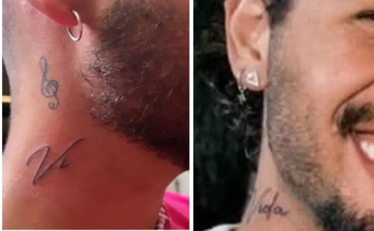 Zé Felipe faz mudança em tatuagem dedicada à Virginia