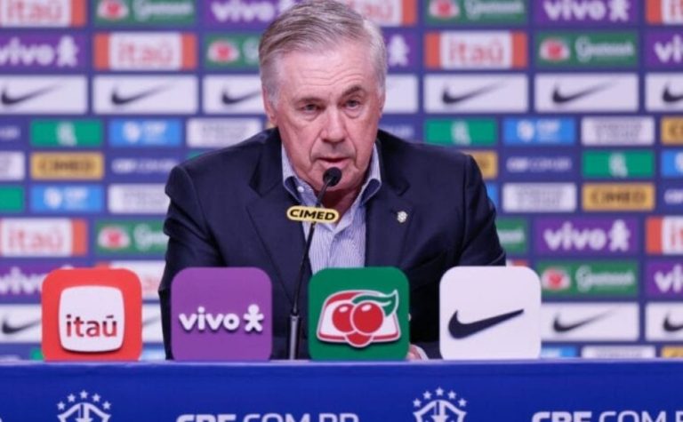 Ancelotti convoca Vitor Roque e dupla do Flamengo para a seleção; veja a lista