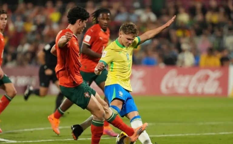 Brasil perde para Portugal e vai disputar a medalha de bronze no Mundial Sub-17