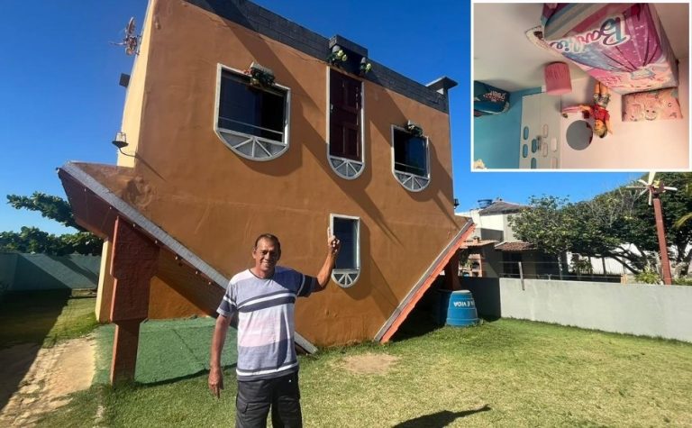 Casa de cabeça para baixo em Guriri amplia horário de visitação
