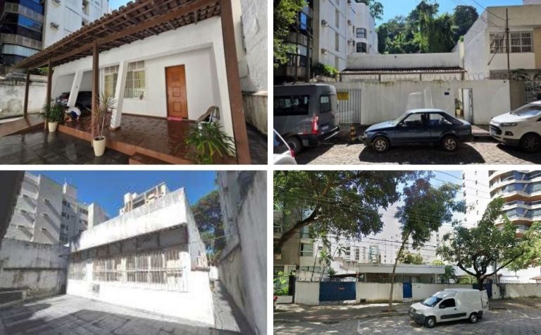Casas na Praia do Canto vão a leilão por R$ 21 milhões
