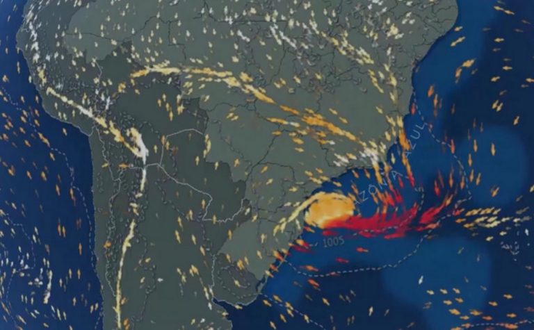 Ciclone extratropical deixa Espírito Santo em alerta para o final de semana