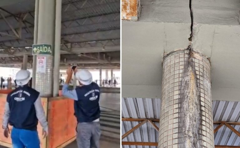 Crea encontra irregularidades durante vistoria no Terminal de Jardim América