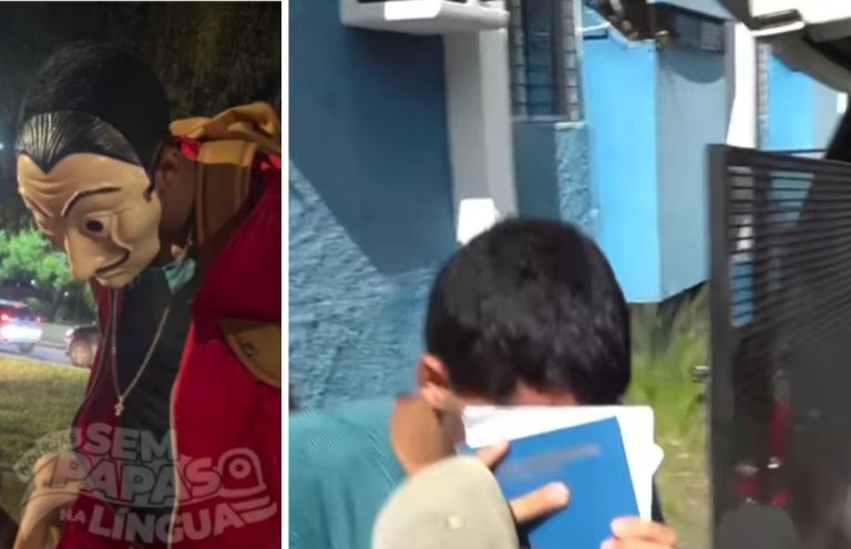 De “La Casa de Papel” à cela: o enredo real do jovem baleado no Recife