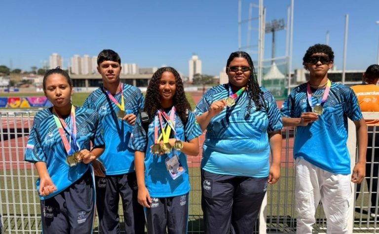 ES faz história com 102 medalhas e 17 recordes nas Paralimpíadas Escolares