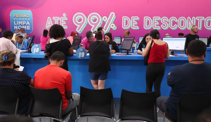 Feirão Limpa Nome da Serasa termina neste sábado com mais de 5,7 milhões de acordos fechados