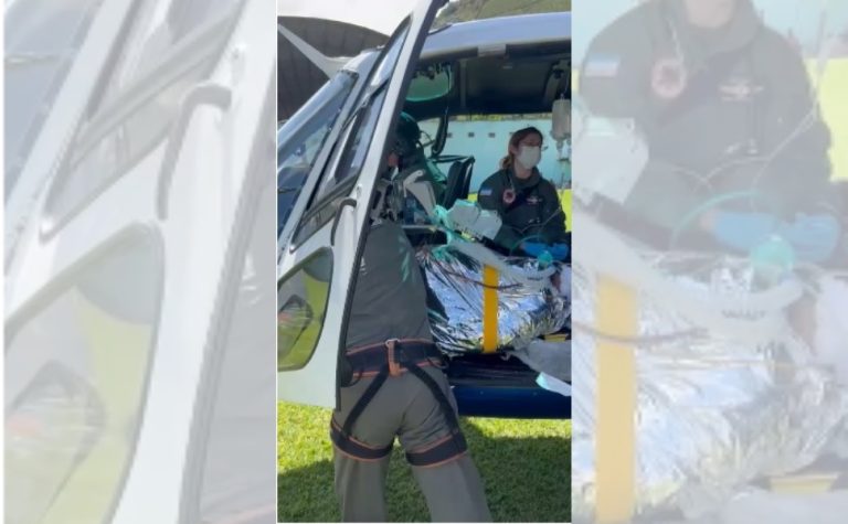 Homem tem 25% do corpo queimado após tentar acender churrasqueira no Sul do ES