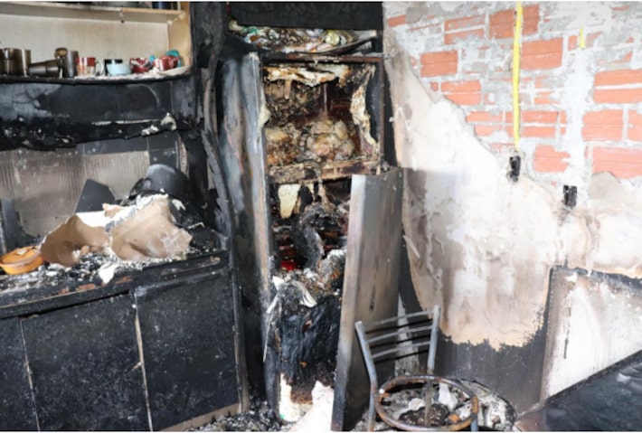 Laudo descarta incêndio criminoso em caso de mulher que se pendurou no 12º andar para salvar família