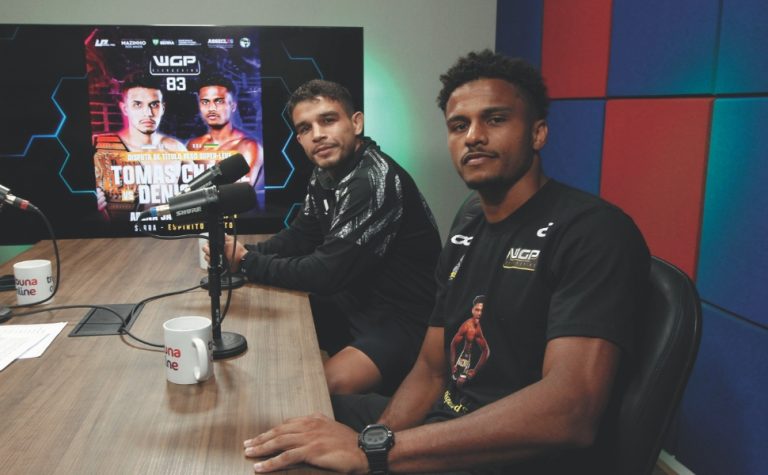 Noite de pesagens e encaradas: lutadores do WGP Kickboxing ficam frente a frente