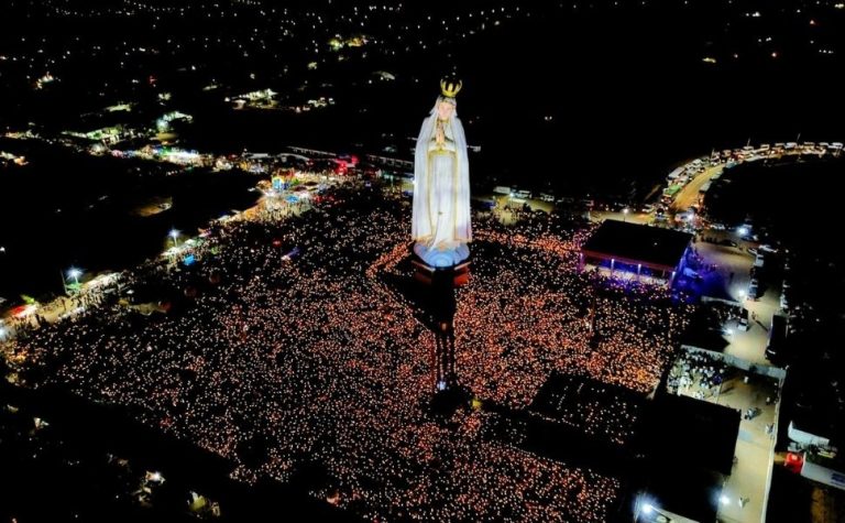 Nova estátua de Nossa Senhora de Fátima supera Cristo e Buda do ES em altura