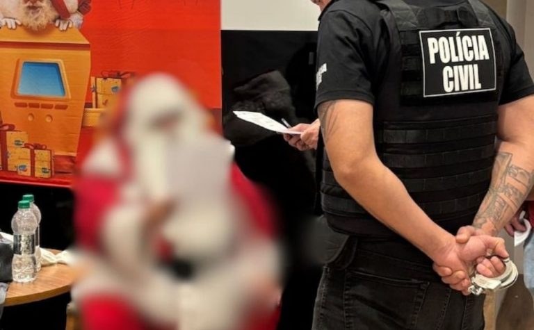 ‘Papai Noel’ de shopping é preso em SC suspeito de cometer estupro de vulnerável