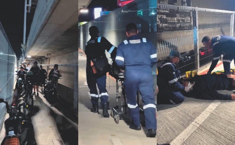 Personal trainer sofre acidente com bike elétrica na ciclovia da Terceira ponte