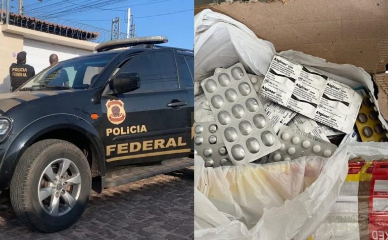 Polícia Federal combate tráfico de medicamentos para os Estados Unidos