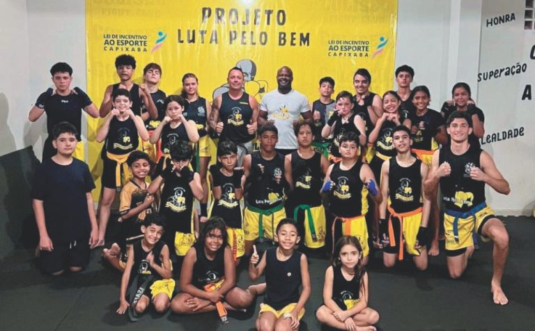Projeto “Luta Pelo Bem” ensina mais de 200 atletas