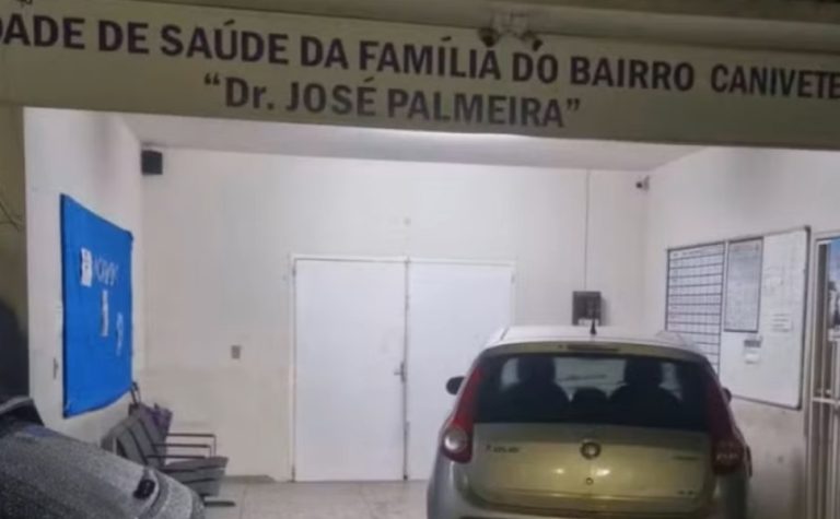Servidor público é baleado e posto de saúde invadido durante fuga de assaltante