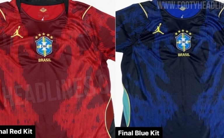 Site revela design original da camisa vermelha do Brasil para a Copa do Mundo 2026