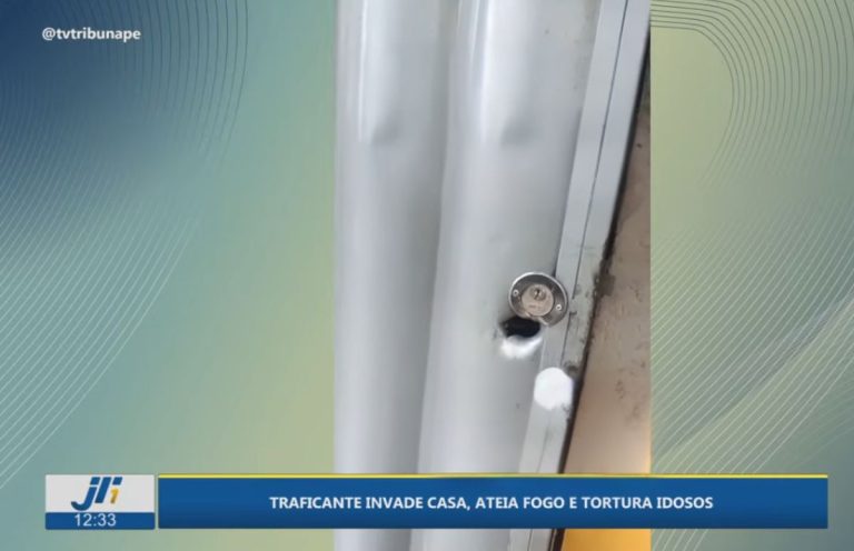Traficante invade casa, espanca casal de idosos e incendeia imóvel no Cabo
