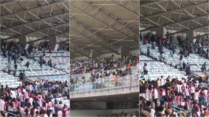 VÍDEO: ‘Aulão’ sobre IA no Mineirão tem pancadaria entre alunos