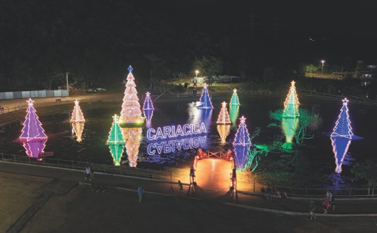 Vila de Natal de Cariacica: Orquestra, Papai Noel e queima de fogos
