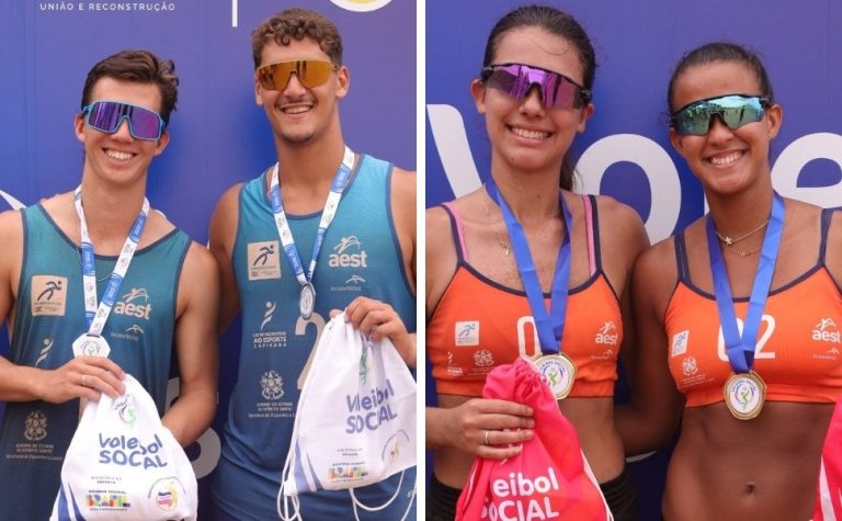Vôlei de Praia: Circuito Estadual Sub-23 define os campeões da temporada 2025