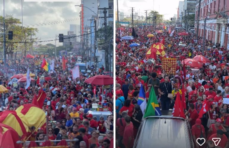 Recife: ato contra redução de penas para condenados ocupa Rua da Aurora