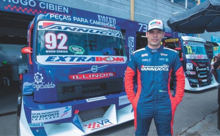 Capixaba Hugo Cibien disputa etapa final da Copa Truck