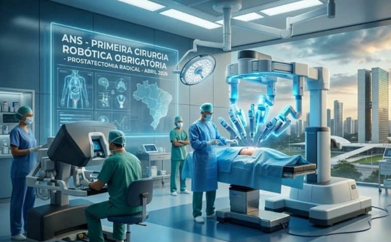 Cirurgia robótica para tratar câncer de próstata