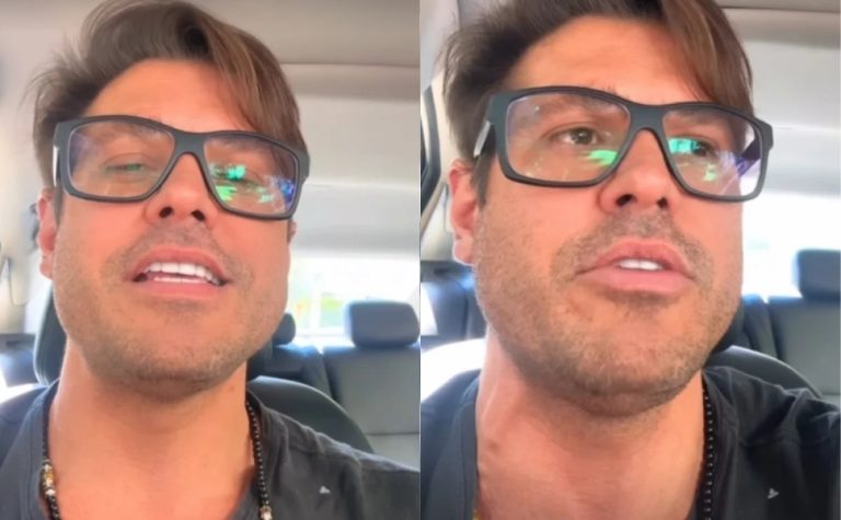 Dado Dolabella se envolve em acidente de carro e troca acusações com motorista