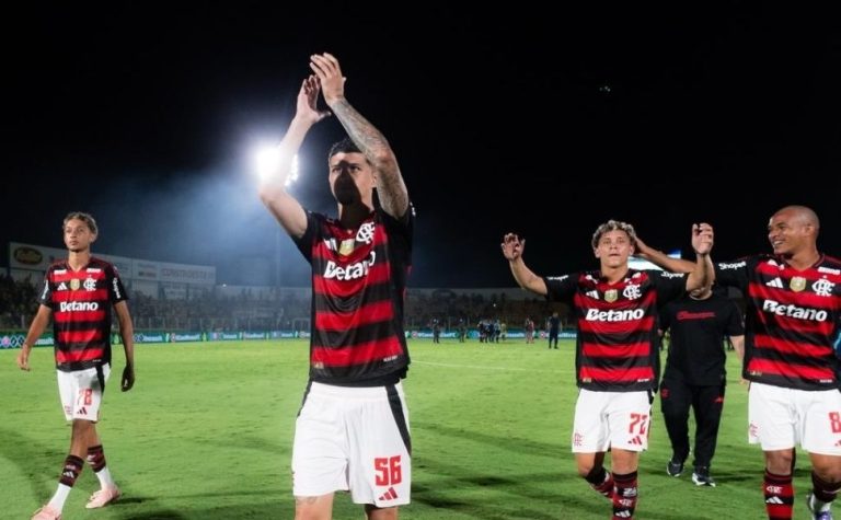 Em jogo de seis gols, Flamengo alternativo empata com Mirassol