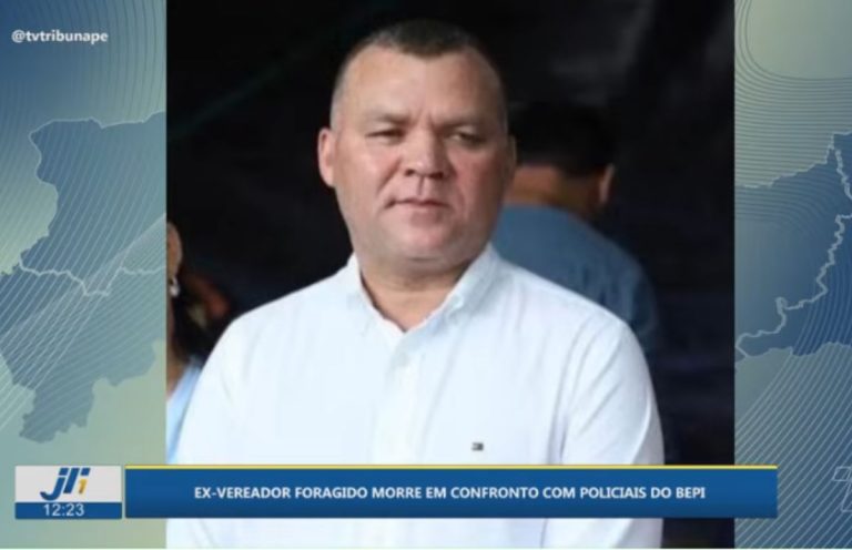 Ex-presidente da Câmara de João Alfredo morre em confronto com policiais no Agreste
