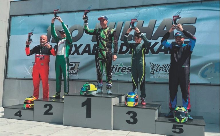 Fim da temporada também no kart