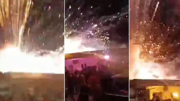 Fogos de artifício atingem público em inauguração de programação de Natal no RS; há feridos