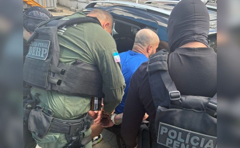 Homem é preso por ameaçar policial penal de morte em Vila Velha