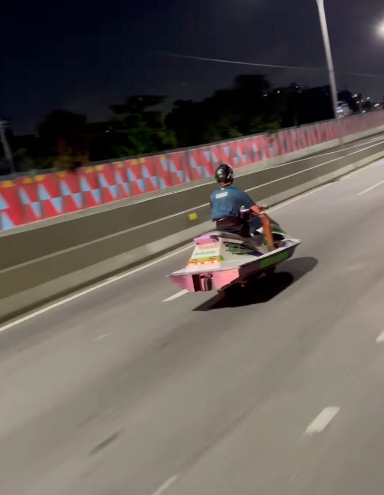 Influenciador que andou de moto aquática adulterada na Ponte Rio-Niterói é alvo de operação no RJ