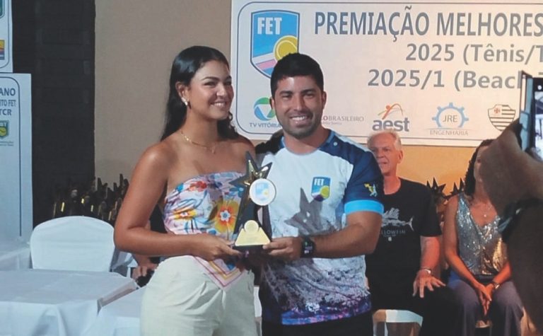 Melhores do ano no tênis e beach tennis são premiados