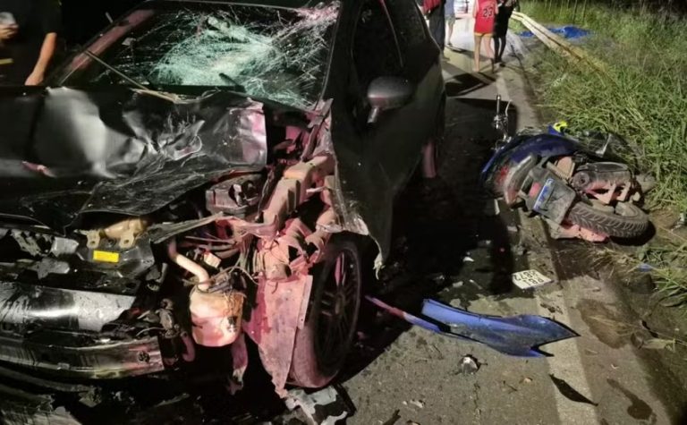 Jovem de 24 anos morre após policial militar invadir contramão na BR-393