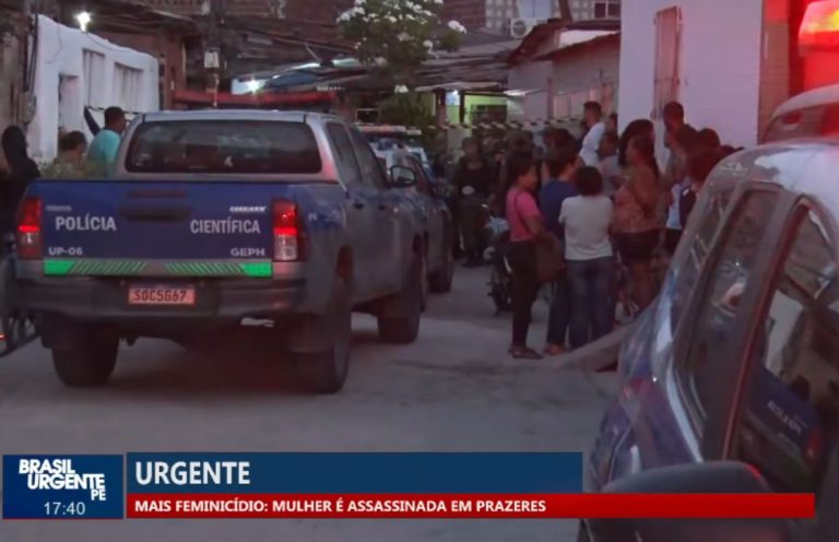 Mulher é morta a facadas em Cajueiro Seco; suspeito é preso em flagrante