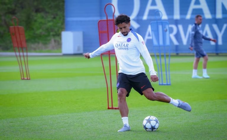 PSG pode ficar sem Marquinhos em possível final com o Flamengo no Intercontinental