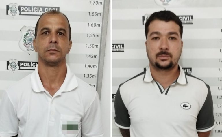 Pai e filho são presos por receptar e desmanchar caminhões furtados no ES