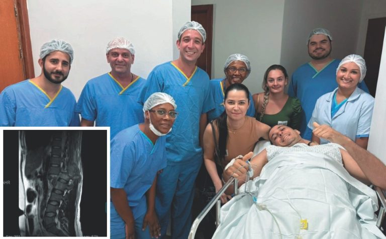 Piloto que ficou sem andar passa por tratamento inédito: “Voltei a ter esperança”
