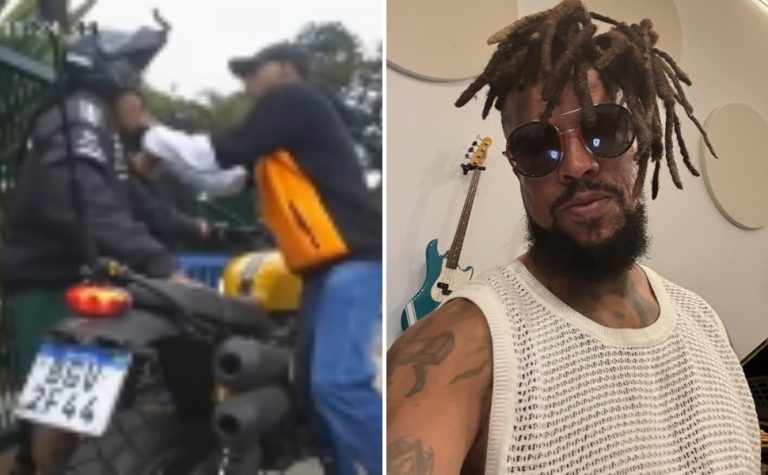 Rapper Rael é assaltado e tem moto levada em parque de São Paulo