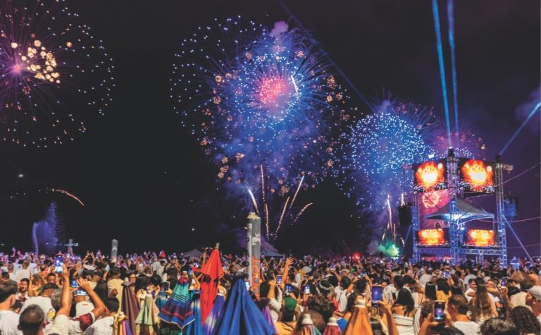Réveillon em Vila Velha terá 14 minutos de fogos e DJs em toda a orla