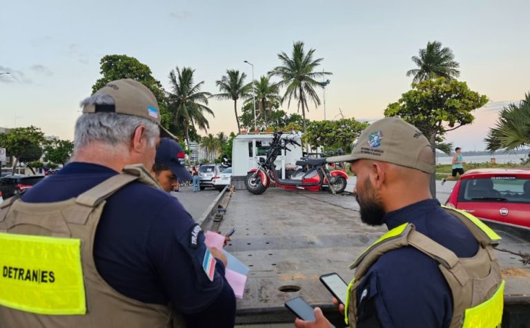 Seis motos elétricas são apreendidas em operação em Vitória e Vila Velha