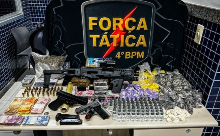 Suspeito de traficar drogas é preso em carro de aplicativo em Vila Velha