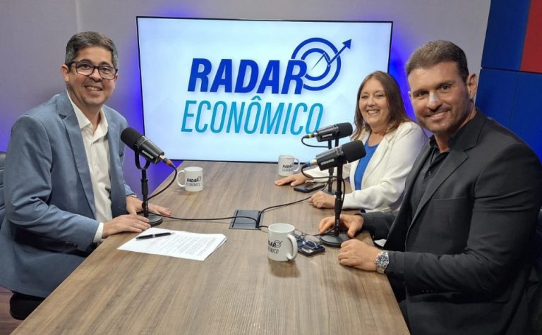 Videocast Radar Econômico traz entrevista com Márcia Lamas e Fabio Junger