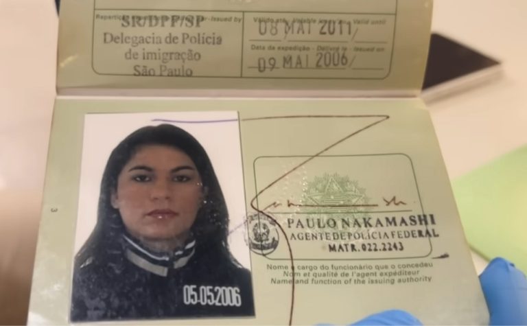 Antigo passaporte de Eliza Samudio é encontrado em apartamento de Portugal