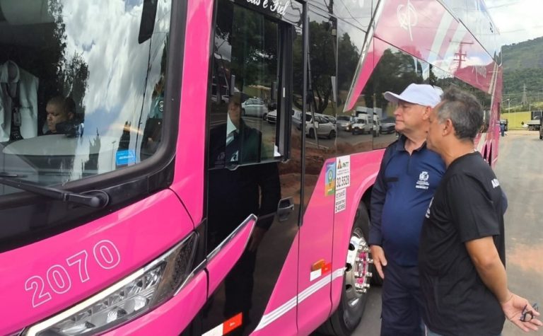 Começa a fiscalização de ônibus com alimentos e eletrodomésticos em Guarapari